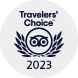 Trip advisor Travellers Choice 2023 Logo