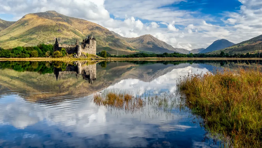 Kiclhun Castle on Loch Awe