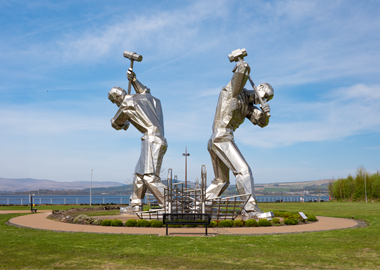 Skelpies -Greenock greenock - the skelpies