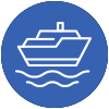 tour boat trip icon tour boat trip icon